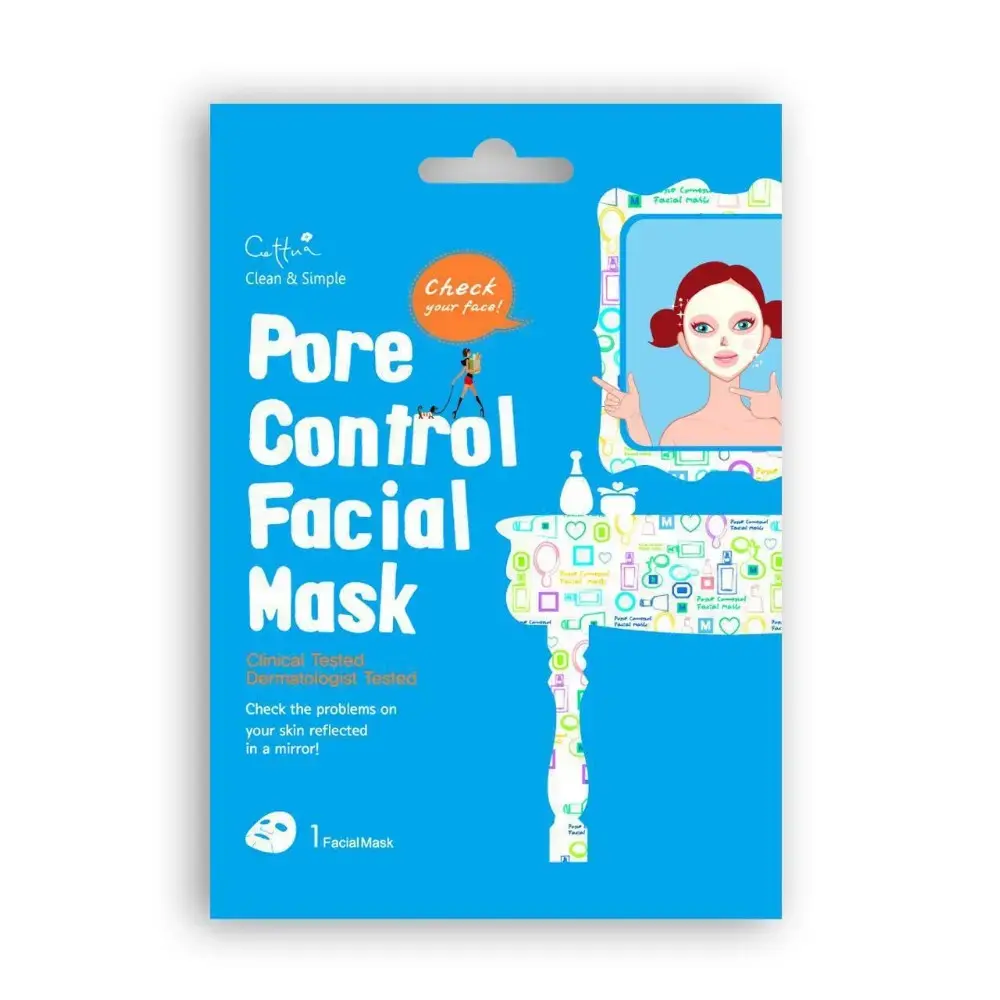 Cettua, Cettua, Pore Control, Sheet Mask, For Face, 20 g