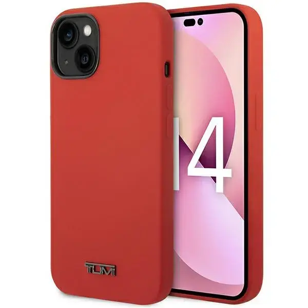 Tumi TUHCP14SSR iPhone 14 6,1" czerwony|red hardcase Liquid Silicone