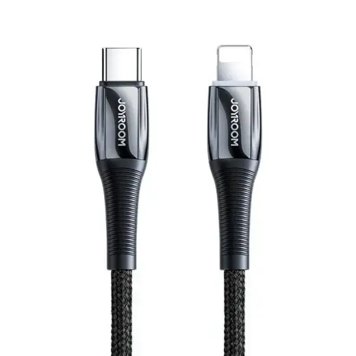 Joyroom S-1224K2 USB-C | Lightning PD cable 20W 2.4A 1.2m - black