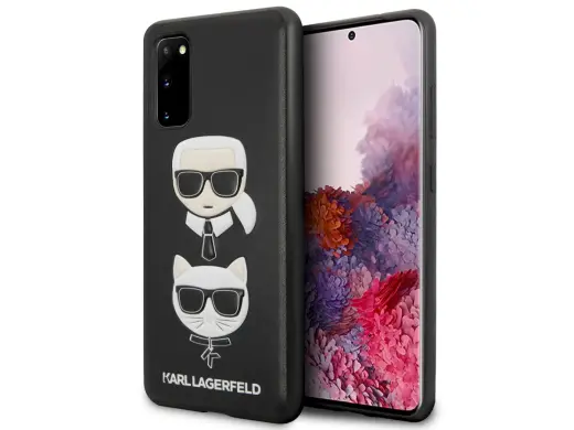 Karl Lagerfeld KLHCS69KICKC & Choupette Cover For Samsung G988 Galaxy S20 Ultra Black