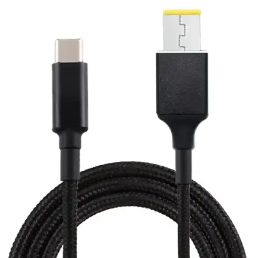 Кабель для зарядки ноутбука Fusion USB-C для Lenovo SquarePin | 18,5 В-20 В | 100 Вт | 1,8m