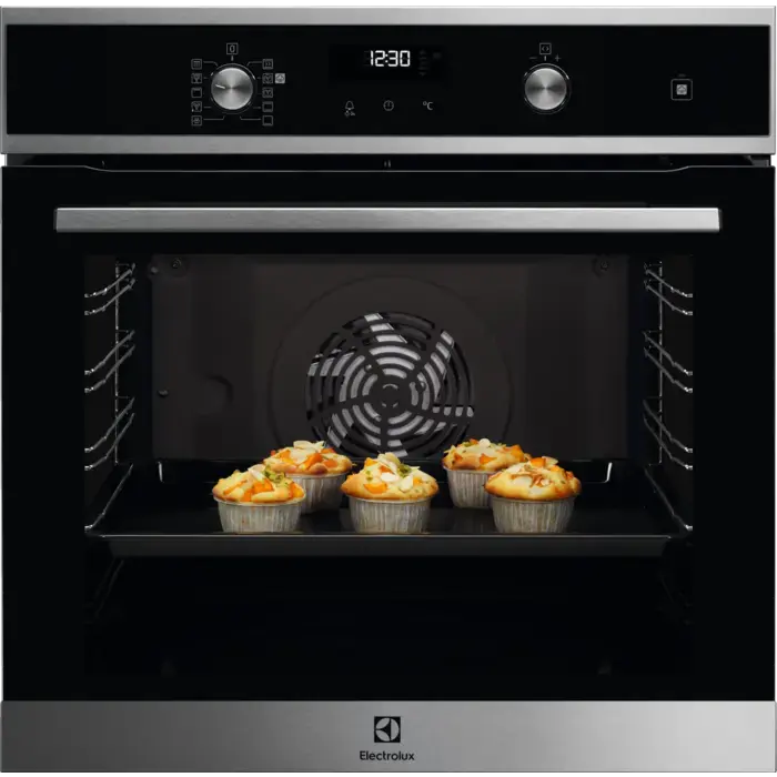 Electrolux cepeškrāsns, iebūv., nerūsējoša tērauda