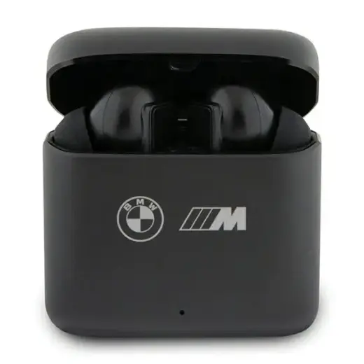 BMW słuchawki Bluetooth BMWSES20MAMK TWS + stacja dokująca czarny|black M Collection