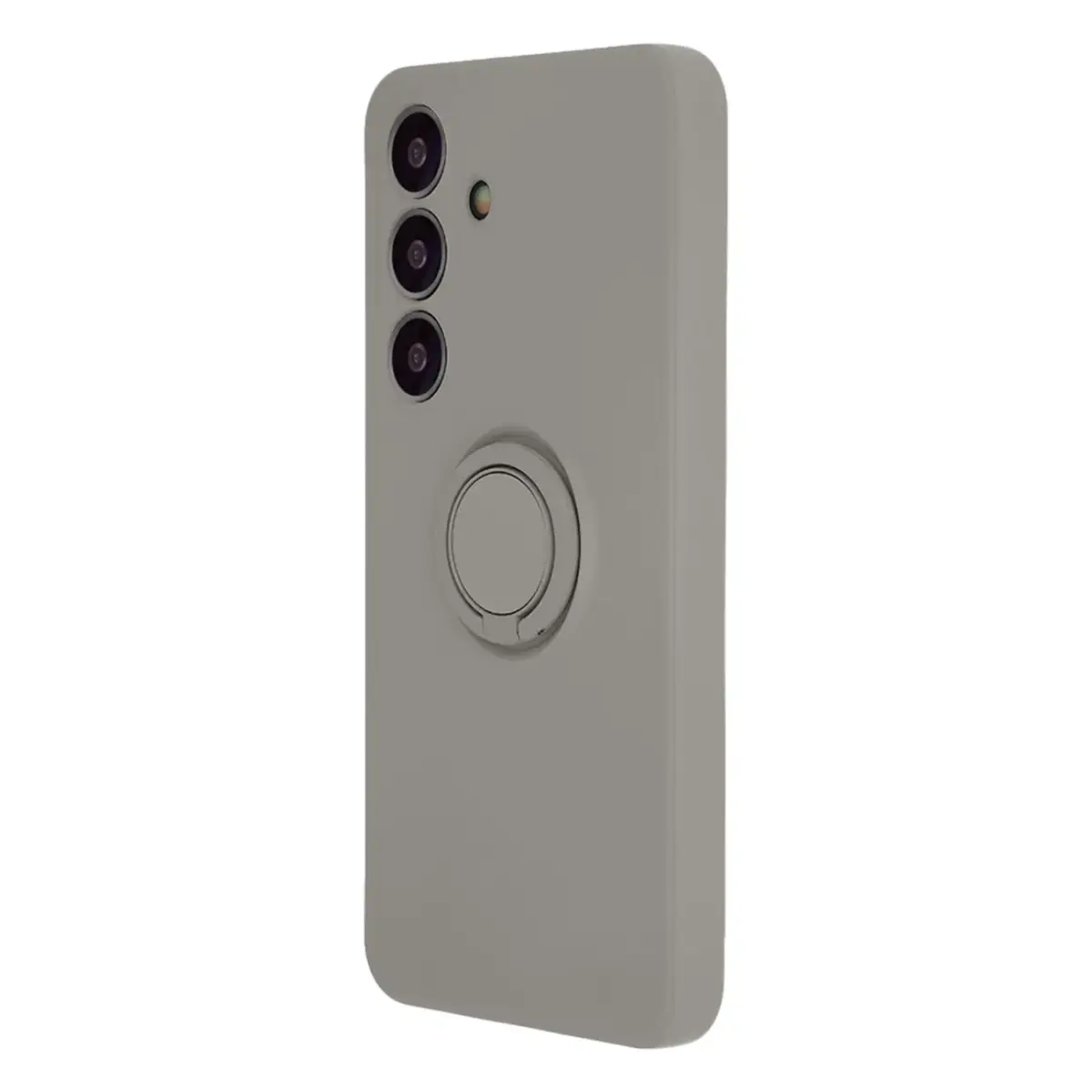 Finger Ring Case for Samsung Galaxy S24 light gray