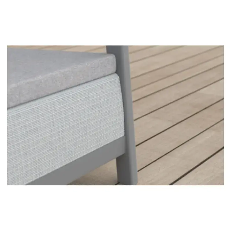 Dārza mēbeļu komplekts Scandi Linea Balcony Set gaiši pelēks/tumša tērauda pelēks