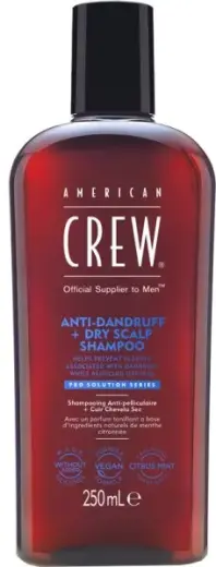 American Crew Anti-Dandruff + Dry Scalp Shampoo 250 Ml