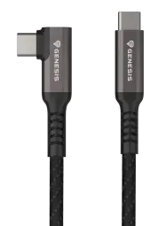 Genesis VR Kabelis data transfer and charging cable | USB-C to USB-C | 3m | black