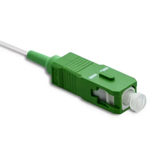 Qoltec Pigtail fiber optic SC/APC | Singlemode | 9/125 | G657A | 1m