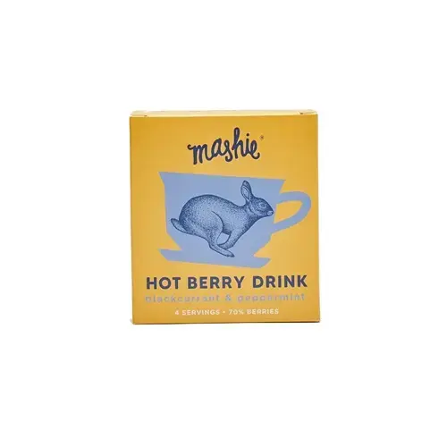 Karstais ogu dzēriens MASHIE Upeņu, piparmētru, 4x40ml