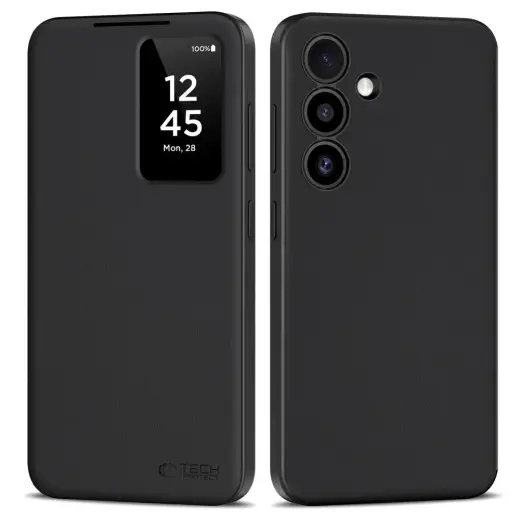 Tech-Protect Smart Wallet чехол-книжка Samsung Galaxy S25 FE матовый чёрный