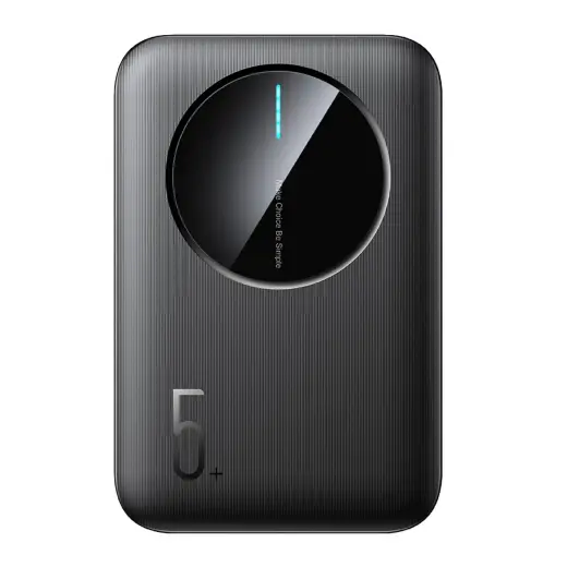 Joyroom JR-PBF13 external battery (powerbank) | 5000 mAh | 12W | USB-A, USB-C | black