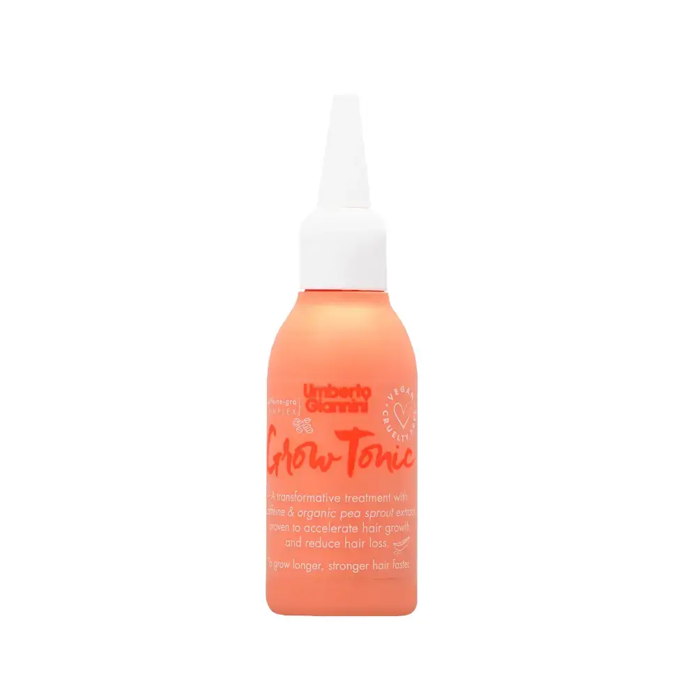 Umberto Giannini, Grow Tonic, Vegan & Cruelty-Free, Hair Leave-In Tonic Treatment, Hair Growth & Strengthening, 75 ml