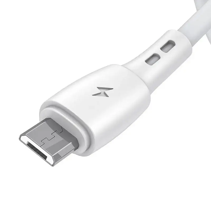 USB to Micro USB cable Vipfan Racing X05, 3A, 3m (white)