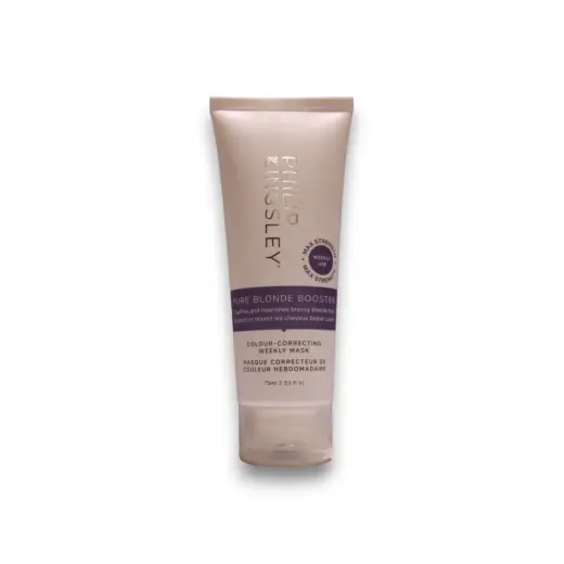 Philip Kingsley, Pure Blonde Booster, Hair Treatment Cream Mask, Moisturizing & Clarifying, Weekly, 75 ml