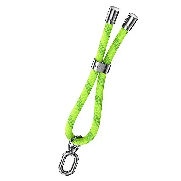 USAMS Uniwersalna smycz do telefonu 34cm  zielony|green ZB317GS04(US-ZB317)