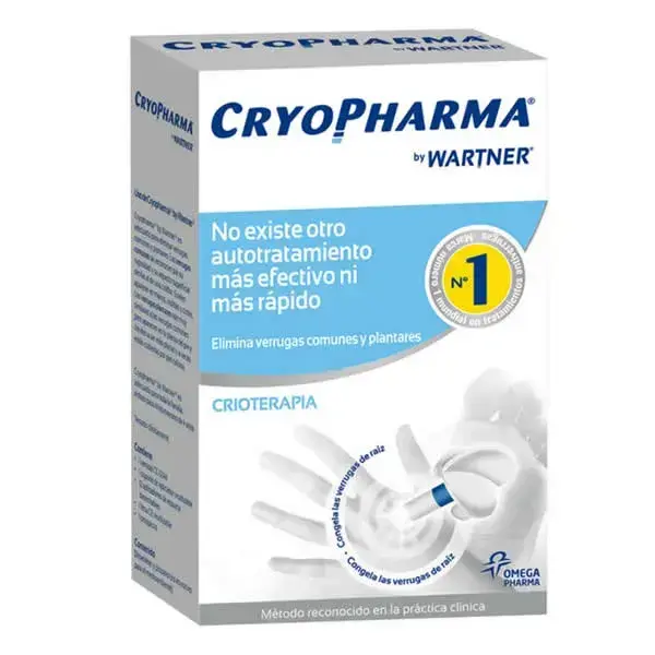 CRYOPHARMA Cryotharma Wartner for the removal