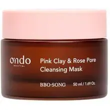 BBO-SONG Pink Clay & Rose Pore Cleansing Mask - Cleansing facial mask.