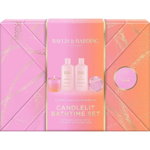 Baylis and Harding Candlelit Pamper Gift  Jojoba & Vanilla - Multi