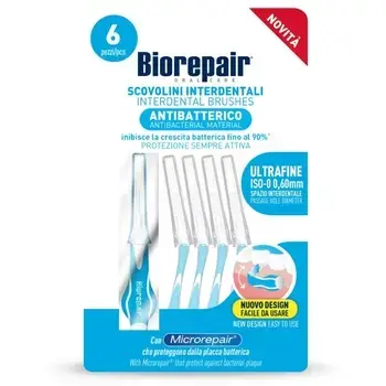 Biorepair Interdental Brushes Ultrafine 0,60 mm - Mezizubní kartáčky 6.0ks