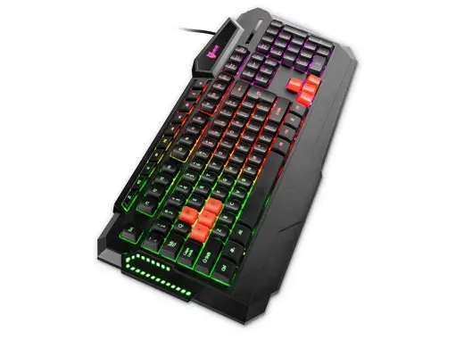 Liocat gaming keyboard KX 756C qwerty black