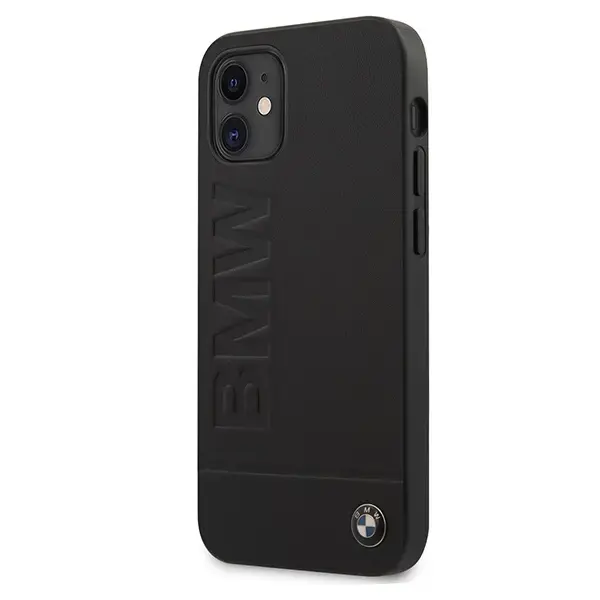 Etui BMW BMHCP12SSLLBK iPhone 12 mini 5,4" czarny|black hardcase Signature Logo Imprint