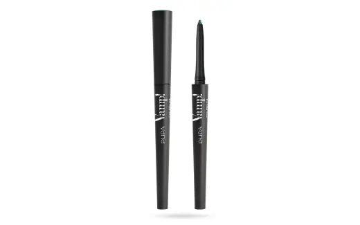 Pupa, Vamp!, Paraben-Free, Waterproof, Kohl Kajal Eyeliner, 301, Ultimate Malachite, 0.35 g *Tester