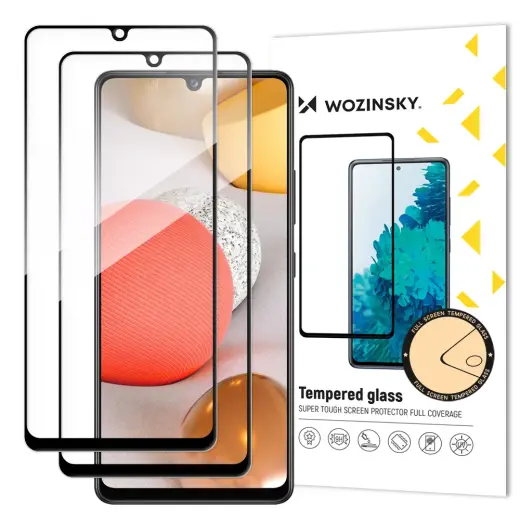 Wozinsky Full Glue tempered glass for phone Galaxy A42 5G (2 pcs.)