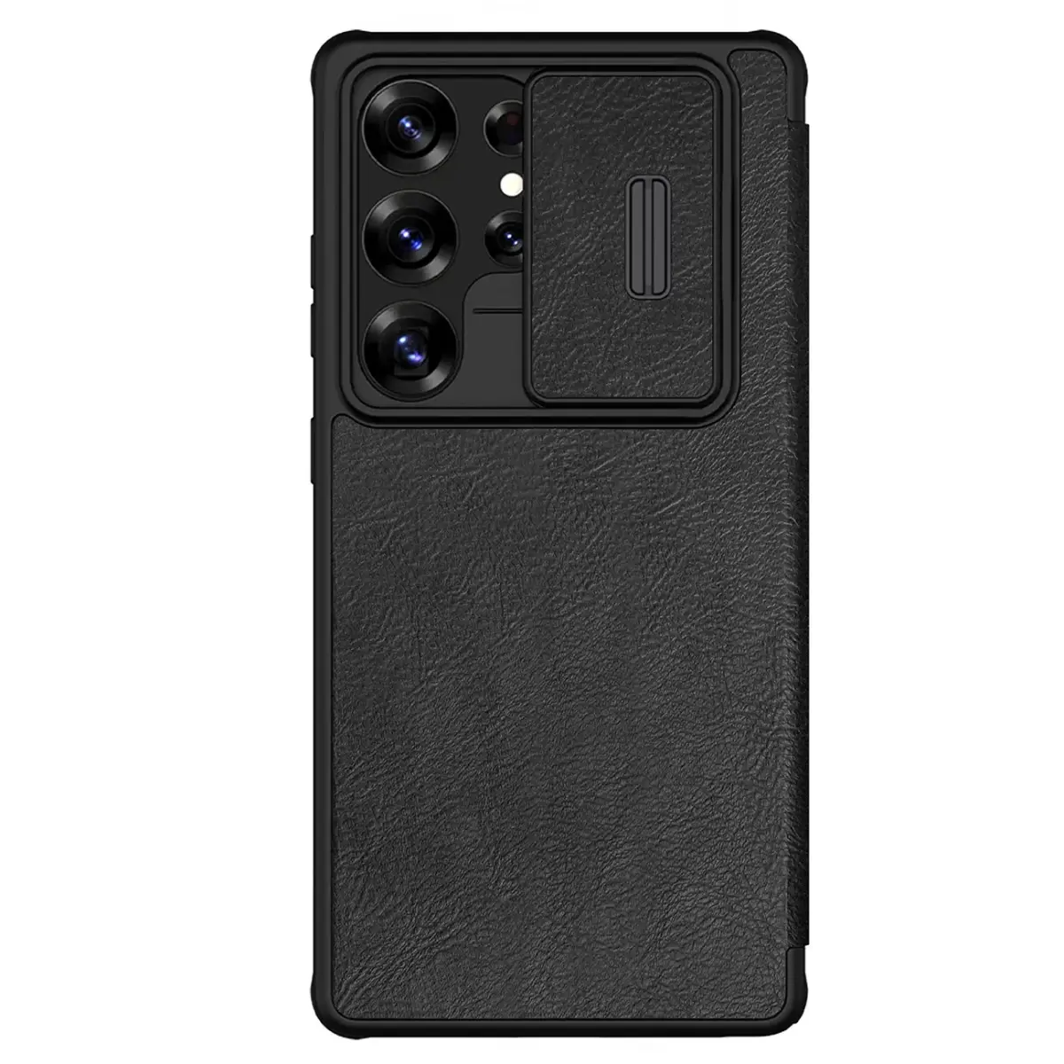 Nillkin Qin Pro telefona maciņš Samsung Galaxy S25 Ultra black