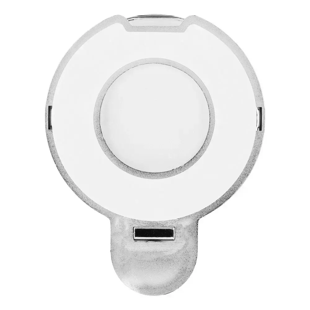 Phone stand CIRCLE MIRROR - stick-on - pink
