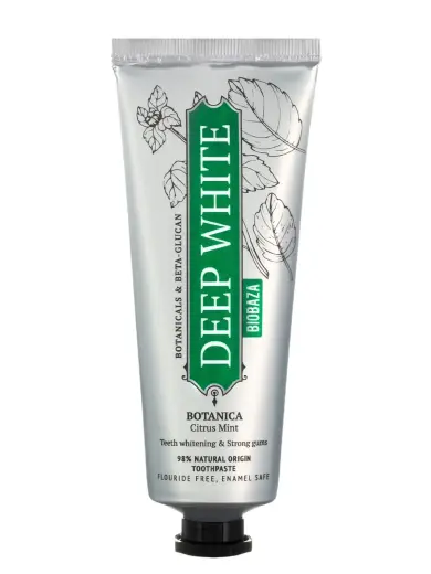 Biobaza, Deep White, Vegan & Natural Ingredients, Whitening, Toothpaste, 75 ml