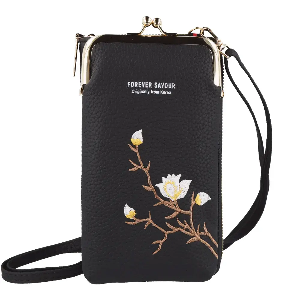 Knitted bag for phone GCW17 black