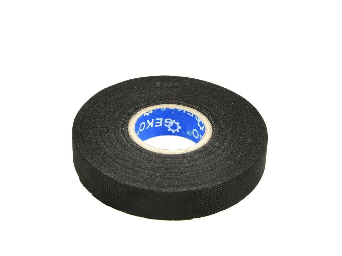 Auduma izolācijas lente kabeļu saišķiem 19mm x 25m