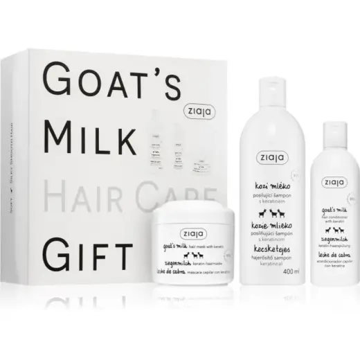 Ziaja Goat's Milk Coffret Cadeau (pour Cheveux Secs Et Abîmés)