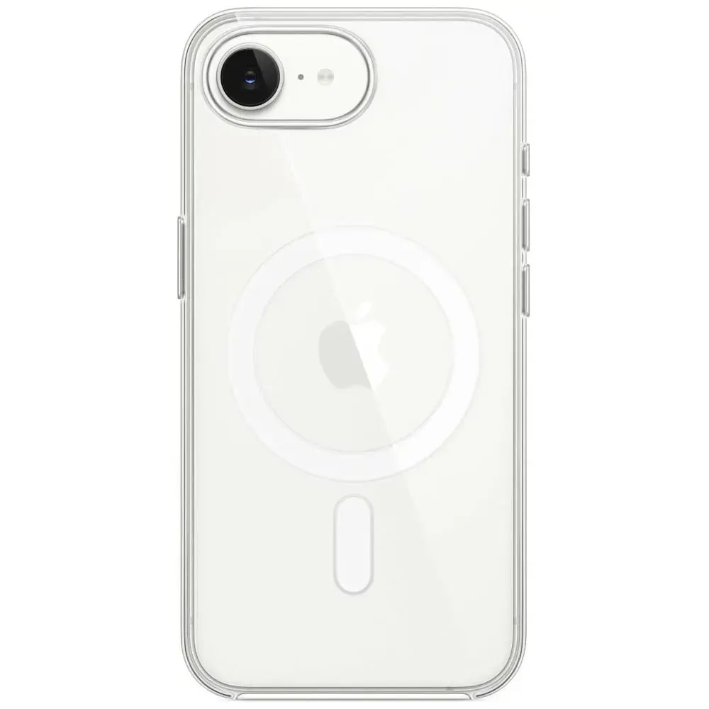 Clear maciņš ar MagSafe atbalstu telefonam iPhone 16e | iPhone 17e caurspīdīgs