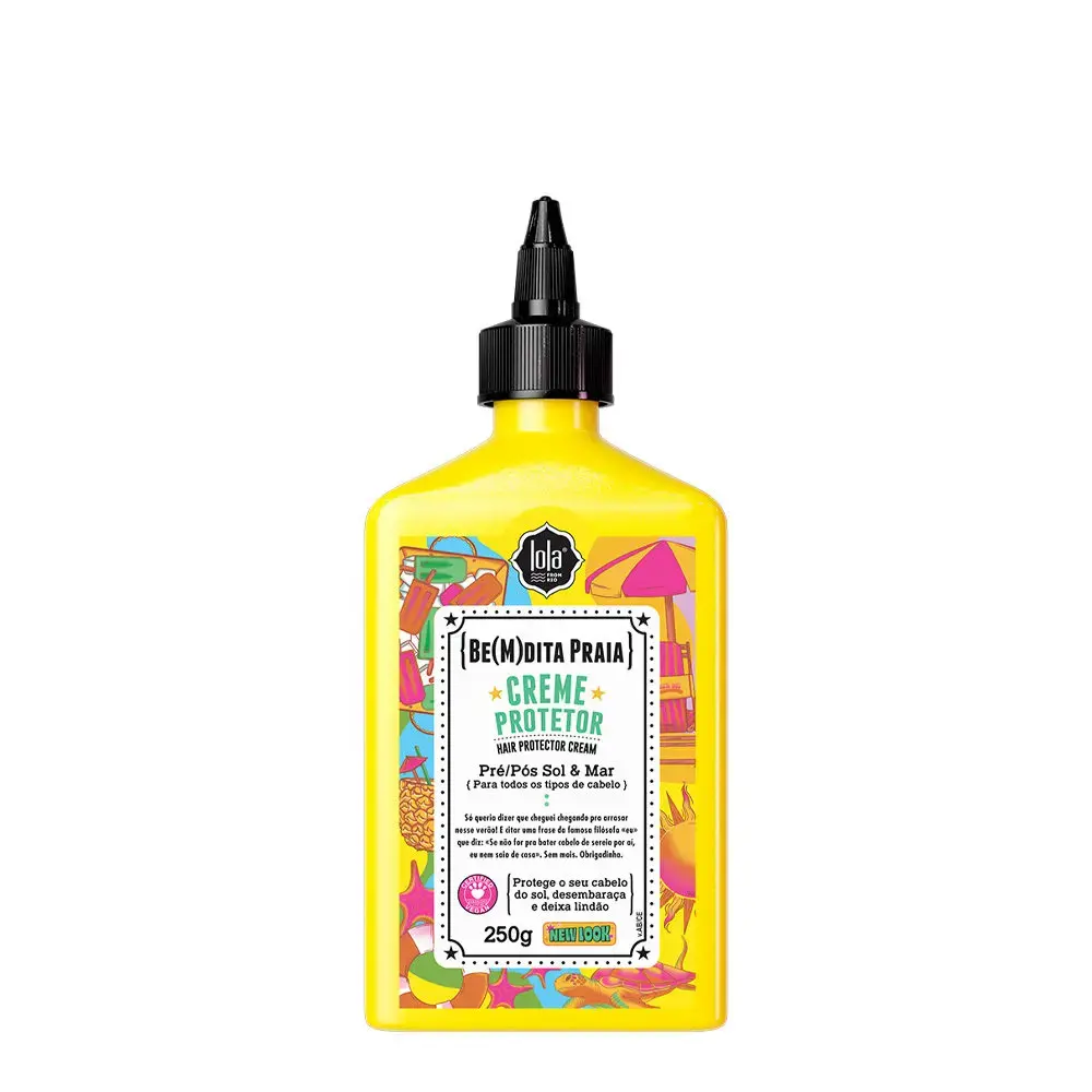 Lola Cosmetics, Be(M)dita Praia, Hair Cream Treatment, For UV Protection, 250 g