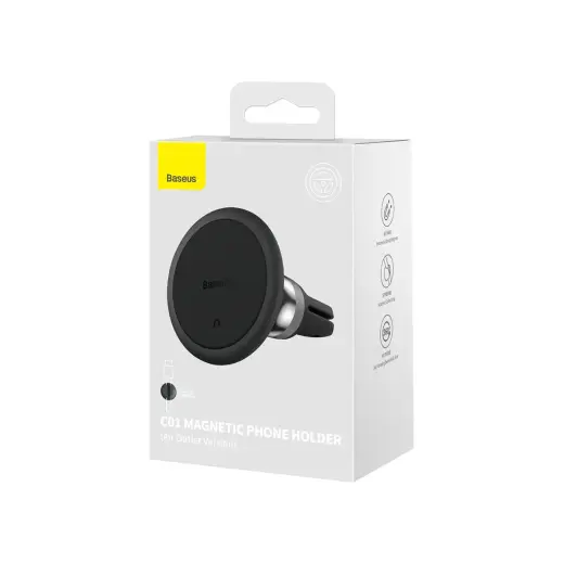 Baseus C01 Magnetic Phone Holder(Air Outlet Version) Black