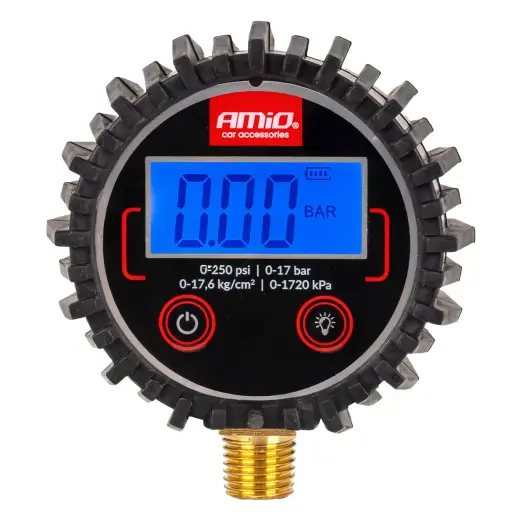 Digital Manometer Rubber 17 bar AMIO-04463