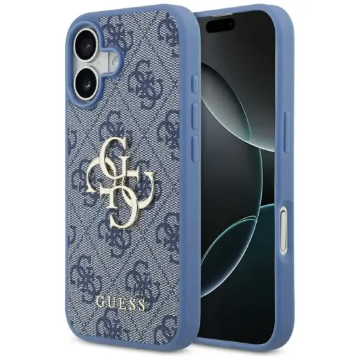 Guess 4G Big Logo Case for iPhone 17 - Blue
