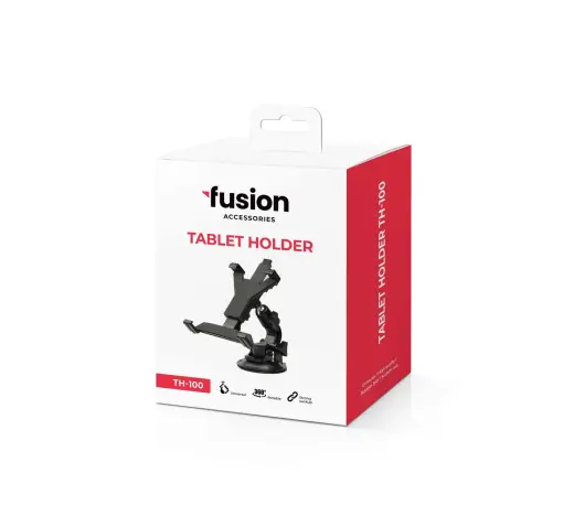 Fusion Accessories TH-100 auto planšetdatora turētājs ar piesūcekni 7-11"