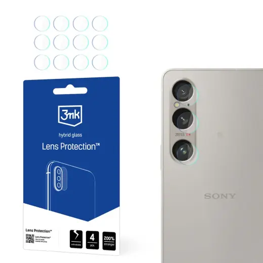3MK Lens Protect Sony Xperia 1 VI Camera Lens Protection 4 pcs