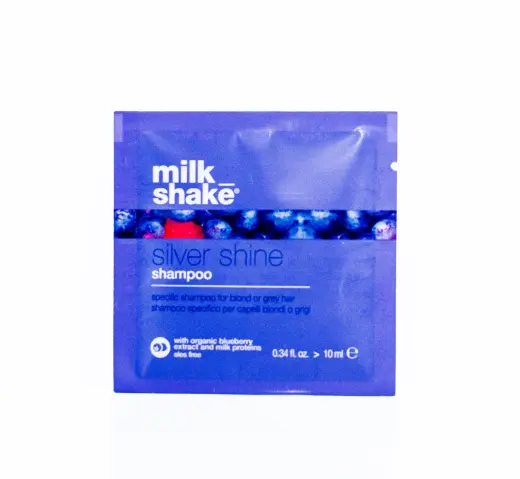 Milk Shake, Silver Shine, Hair Shampoo, For Neutralisation Of Yellow Tones, 10 ml