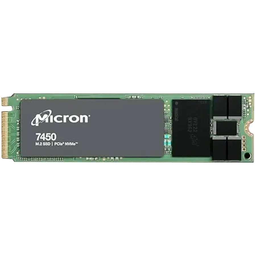 Micron 7450 PRO 480GB NVMe M.2 (22x80) Non-SED Enterprise SSD [Single Pack]