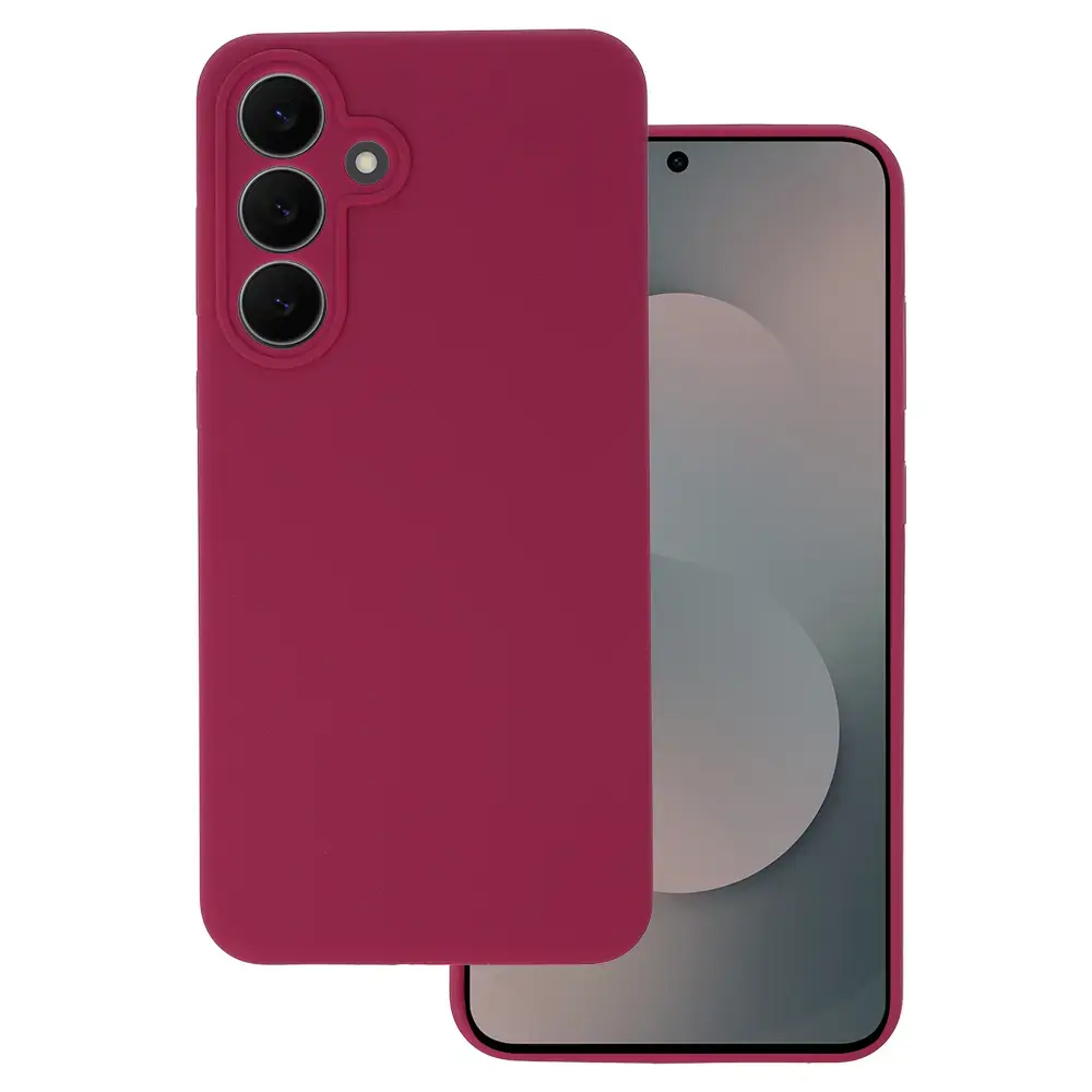 Silicone Lite Case for Samsung Galaxy S25 FE raspberry