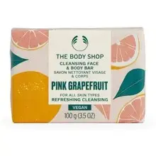 The Body Shop Pink Grapefruit Cleansing Face & Body Bar 100.0g