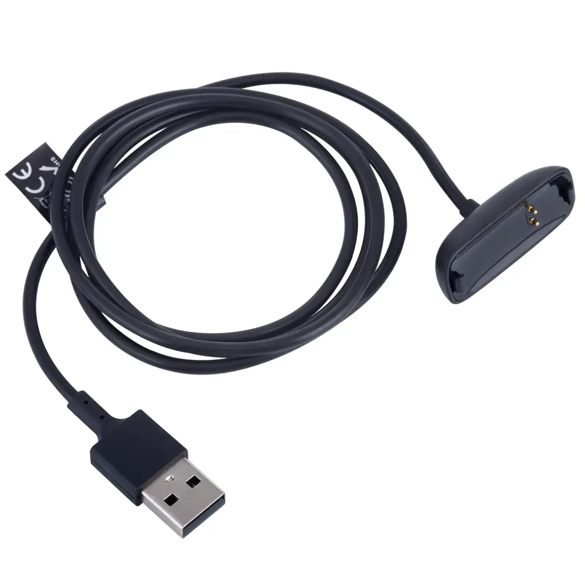 Akyga charging cable for Fitbit Inspire 2, Ace 3 | black