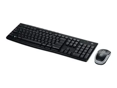 Logitech Keyboard and Mouse Set MK270 - Black