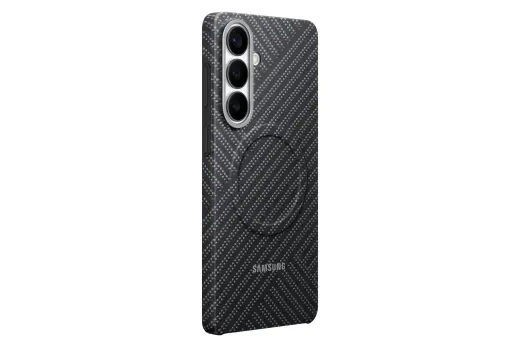 Samsung Carbon Magnet telefono dėklas Samsung Galaxy S26+ (S947) pilkas