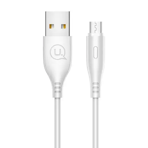 USAMS U18 data transfer and charging cable | USB-A to Micro USB | 10W | 1m | white