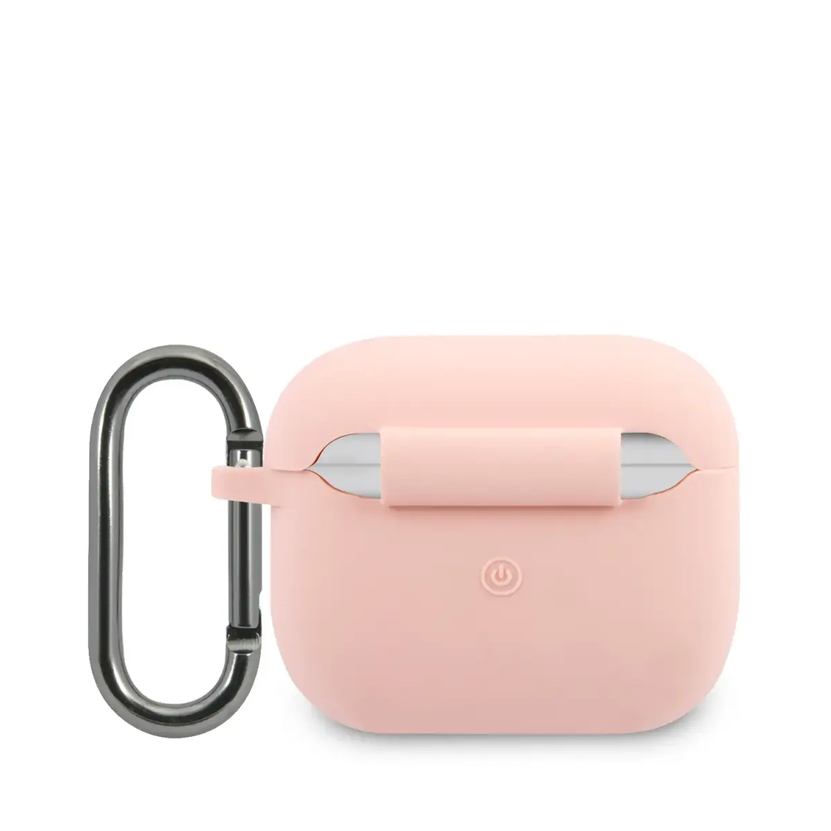 Lacoste Liquid Silicone Glossy Printing Logo Case for AirPods 3 Pink