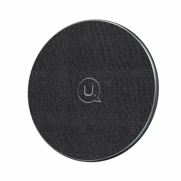 USAMS US-CD223 bezvadu lādētājs | Qi | 15W | melns